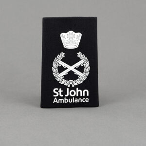 TOYECC - St John Ambulance NHQ Level R2 Rank Slide Black