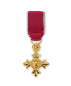 OBE Miniature Medal Civilian - Order of the Most Excellent British Empire - OBE Medal for sale