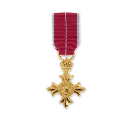 OBE Miniature Medal Military - Order of the Most Excellent British Empire - OBE Medal for sale