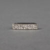 St John Ambulance Miniature 20mm Closed Back Silver Bar