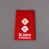 TOYECC - St John Ambulance Officer Grade 5 Rank Slide Red