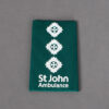 TOYECC - St John Ambulance Officer Grade 4 Rank Slide Green
