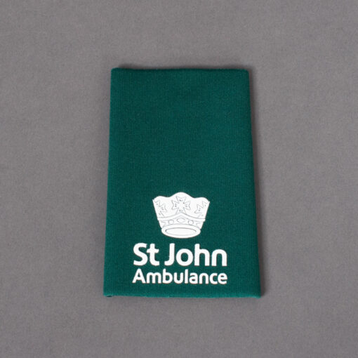 TOYECC - St John Ambulance Officer Grade 3 Rank Slide Green