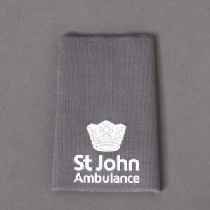 TOYECC - St John Ambulance Officer Grade 3 Rank Slide Grey