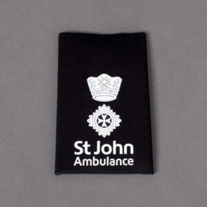TOYECC - St John Ambulance Officer Grade 2 Rank Slide Black