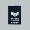 St John Ambulance Cadet Sergeant Rank Sliders